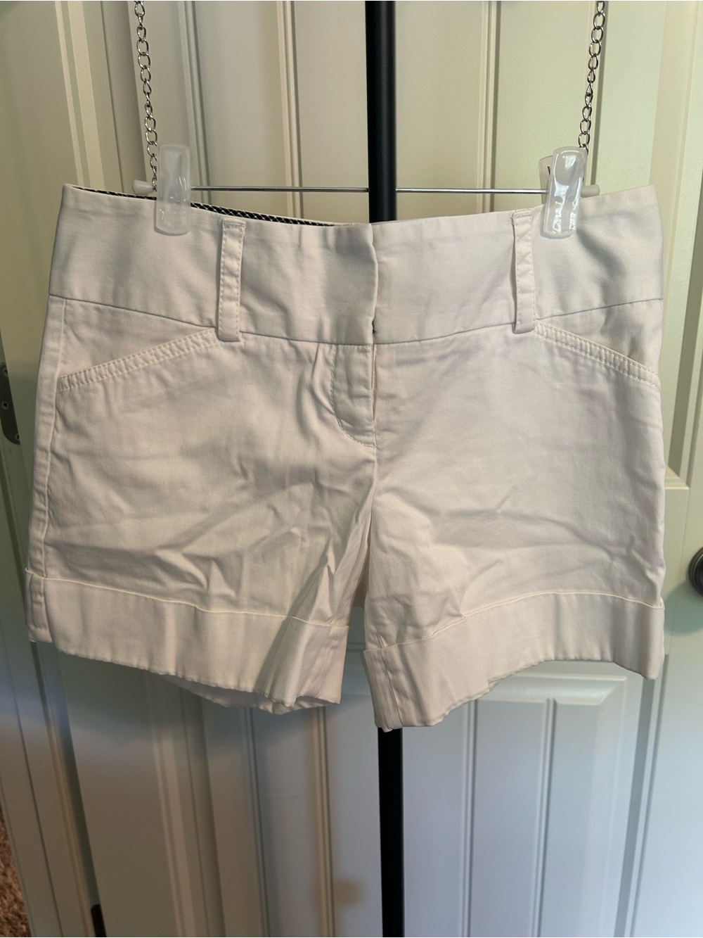 Express Classic White Women’s Tailored Shorts
